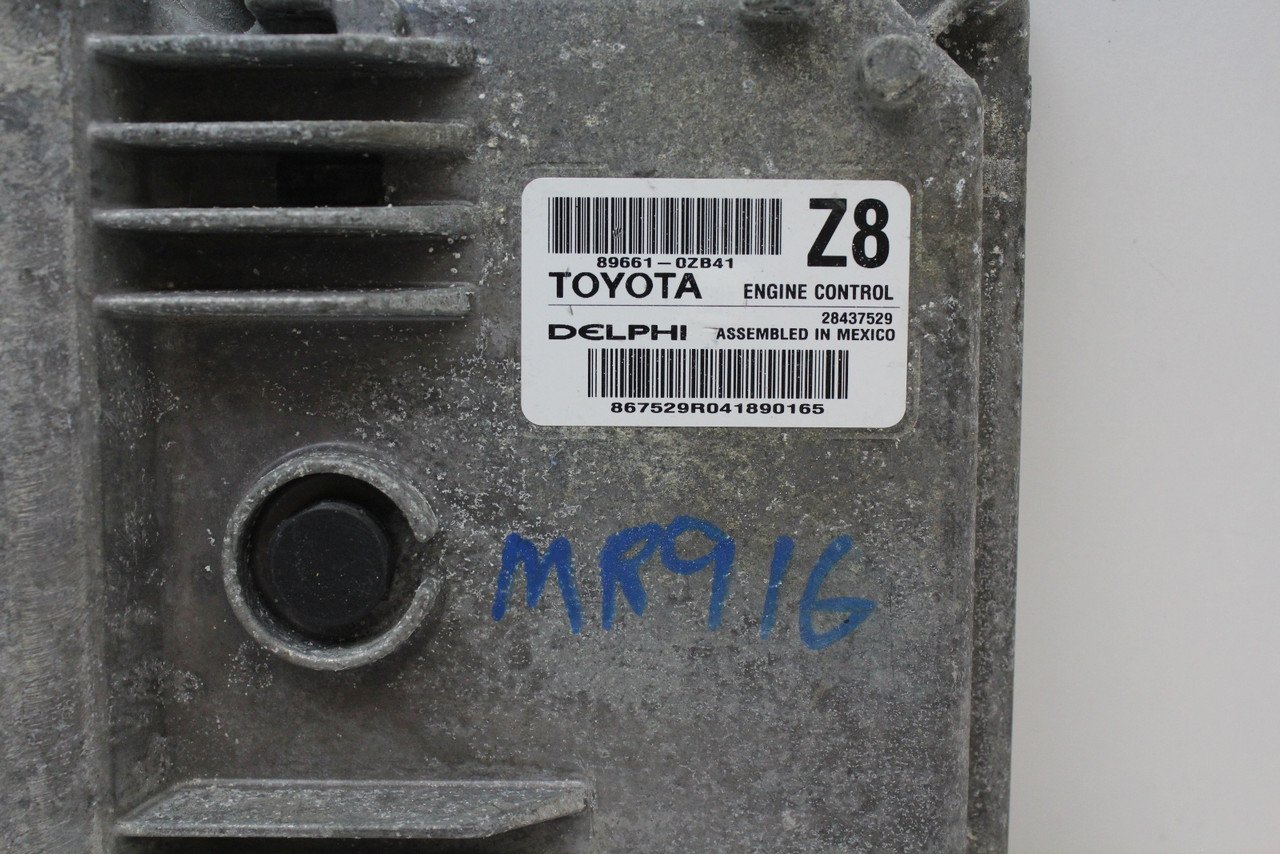 2014 14 Toyota Corolla 1.8L 89661-0ZB41 Computer Engine Control ECU ECM Module