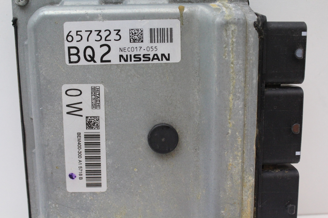 2015 15 Nissan Altima NEC017-055 Computer Engine Control ECU ECM EBX Module