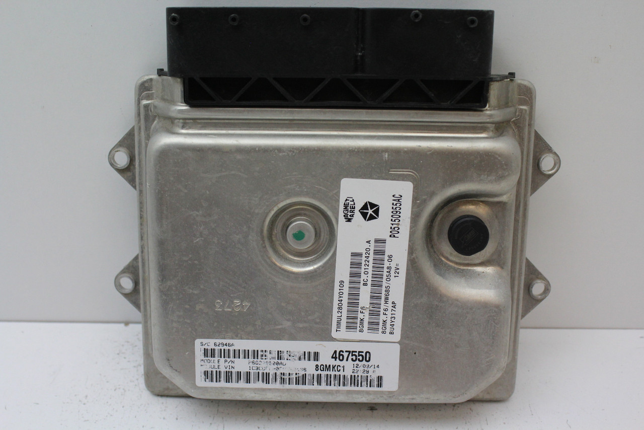15 16 Dodge Dart P68229500AD Computer Brain Engine Control ECU ECM EBX Module