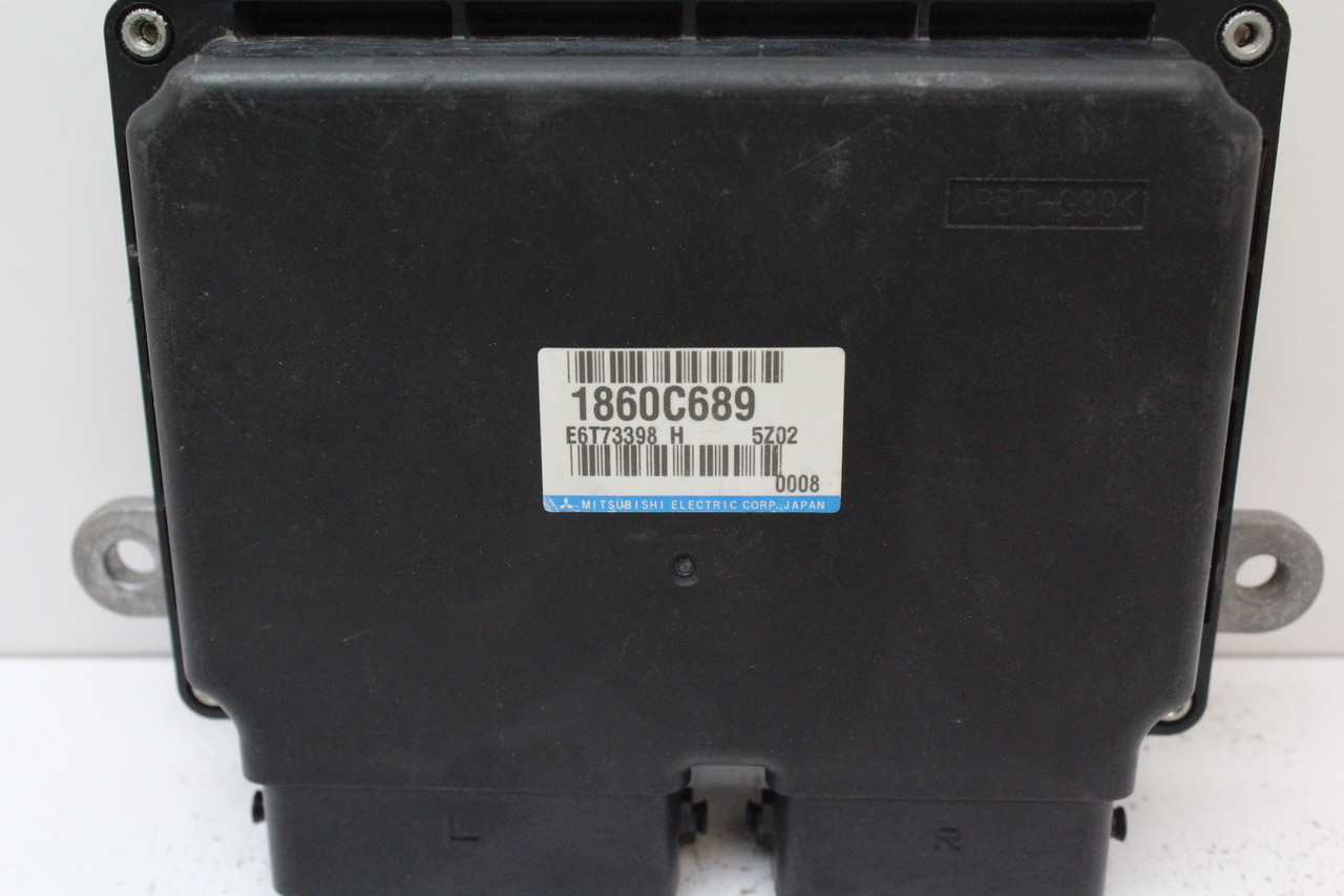 2016 16 Mitsubishi Lancer 1860C689 Computer Engine Control ECU ECM EBX Module