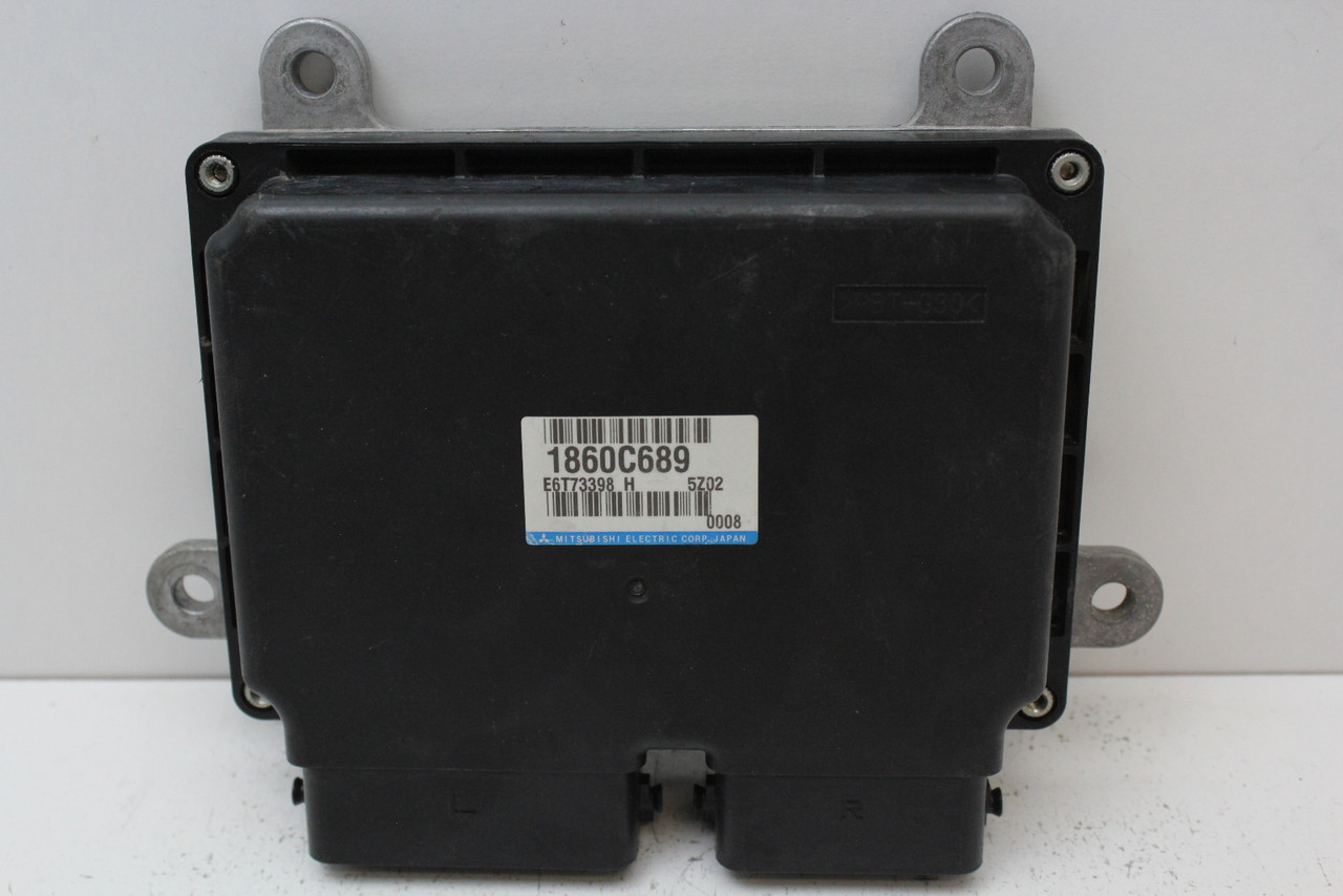 2016 16 Mitsubishi Lancer 1860C689 Computer Engine Control ECU ECM EBX Module