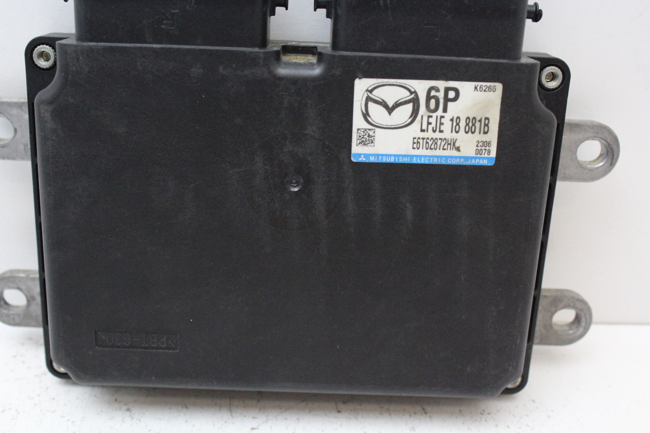 12 13 Mazda 3  LFJE 18 881B Computer Brain Engine Control ECU ECM EBX Module