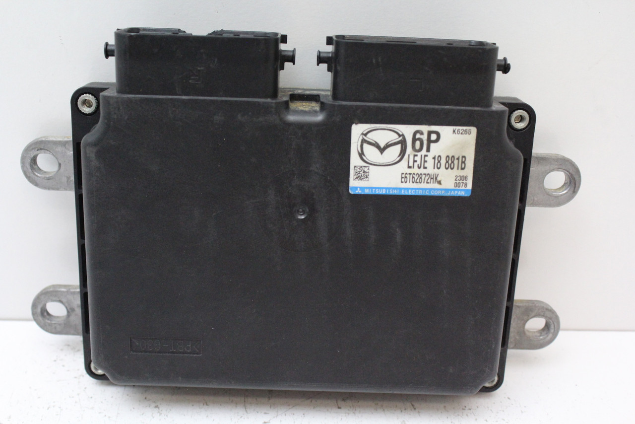 12 13 Mazda 3  LFJE 18 881B Computer Brain Engine Control ECU ECM EBX Module