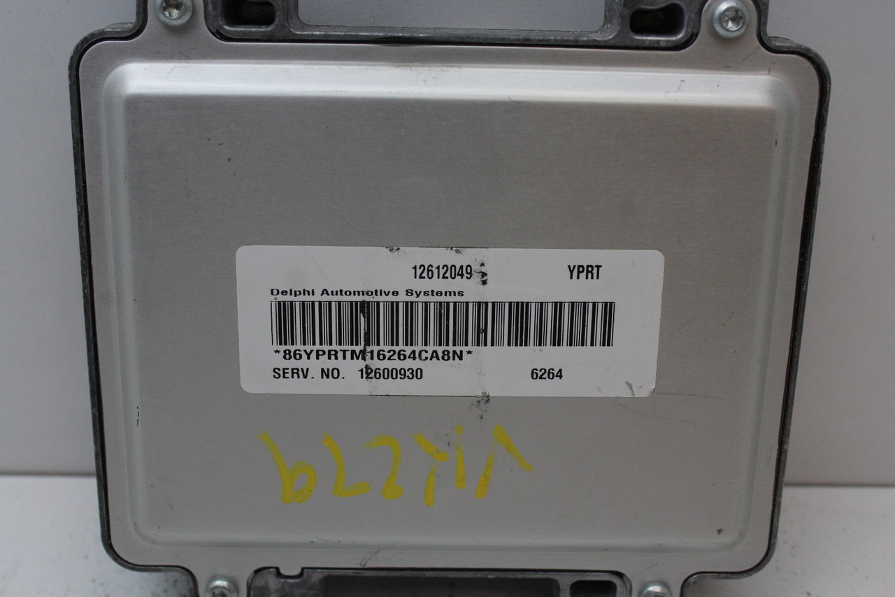 06-08 Pontiac Grand Prix 12600930 Computer Engine Control ECU ECM EBX Module