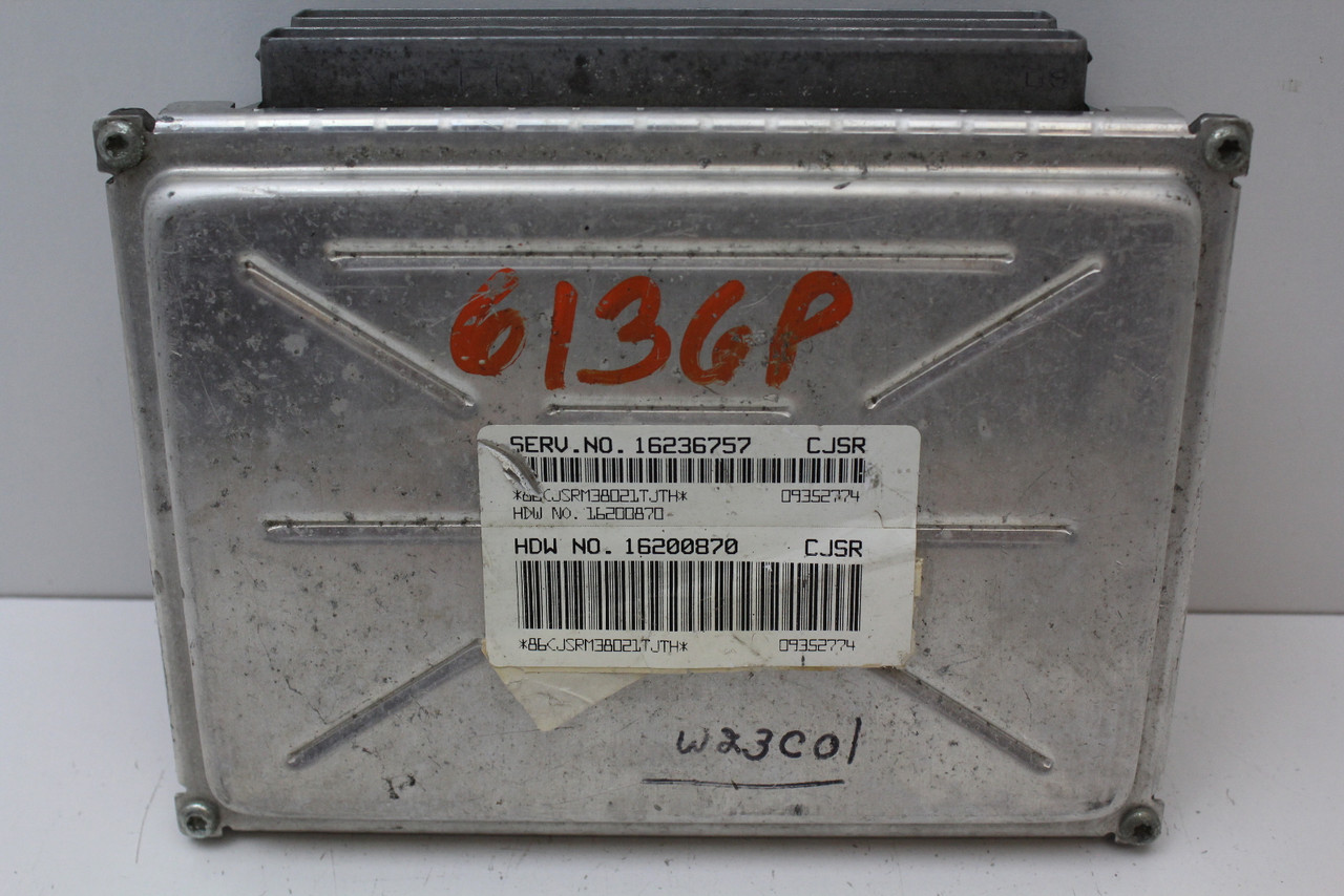 1998 98 Chevrolet Venture 16236757 Computer Brain Engine Control ECU ECM Module