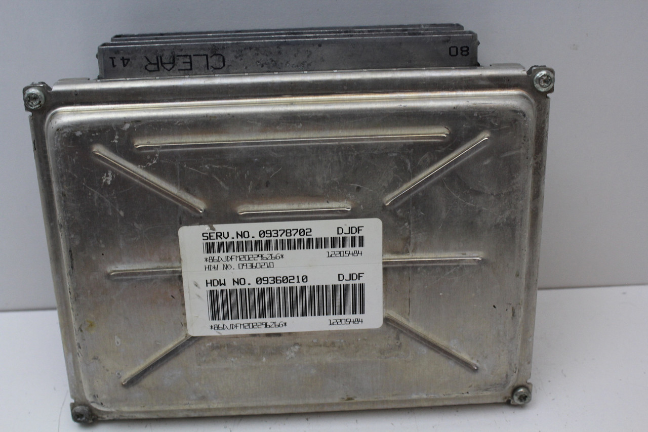 2001 01 CHevrolet Monte Carlo 09378702 Computer Engine Control ECU ECM Module