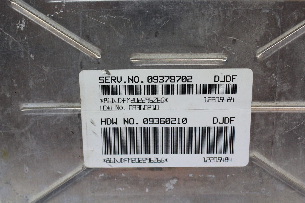 2001 01 CHevrolet Monte Carlo 09378702 Computer Engine Control ECU ECM Module