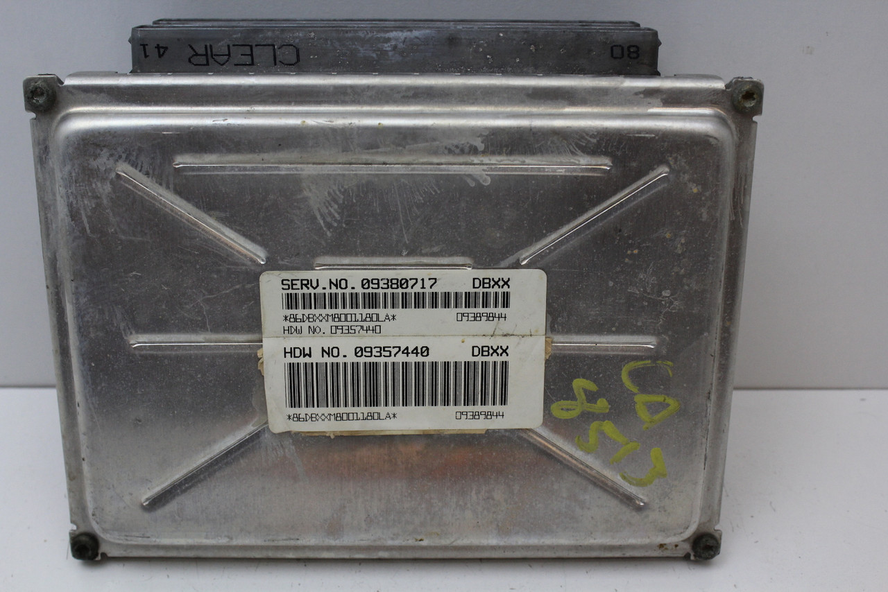 2000 00 Buick Park Avenue 09380717 Computer Engine Control ECU ECM EBX Module
