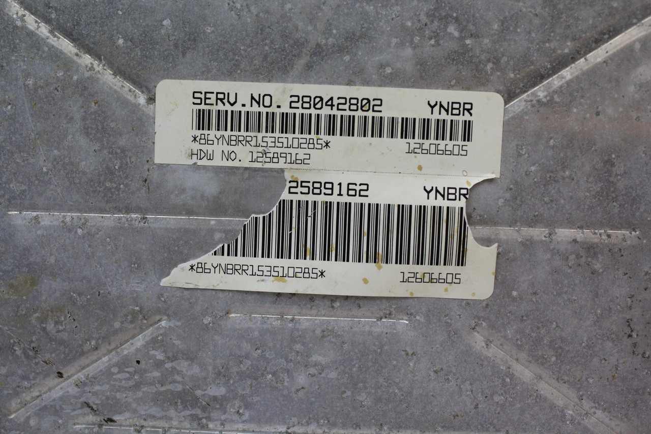 04-07 GMC Sierra 2500 28042802 Computer Brain Engine Control ECU ECM EBX Module