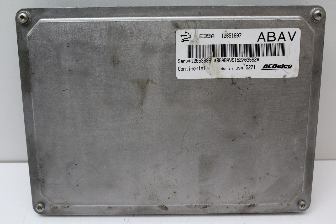 14 15 16 Chevrolet Impala 12653998 Computer Engine Control ECU ECM EBX Module