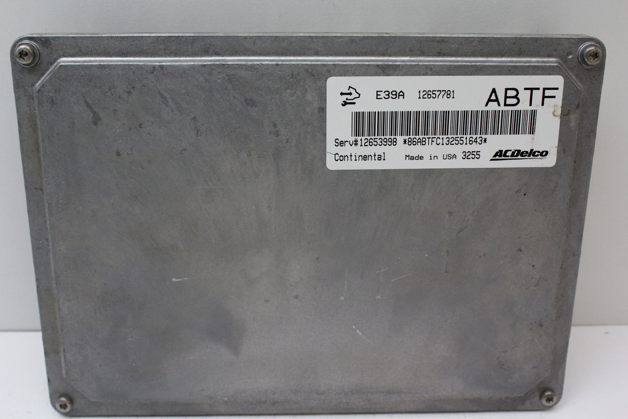 13-16 GMC Acadia 12653998 Computer Brain Engine Control ECU ECM EBX Module
