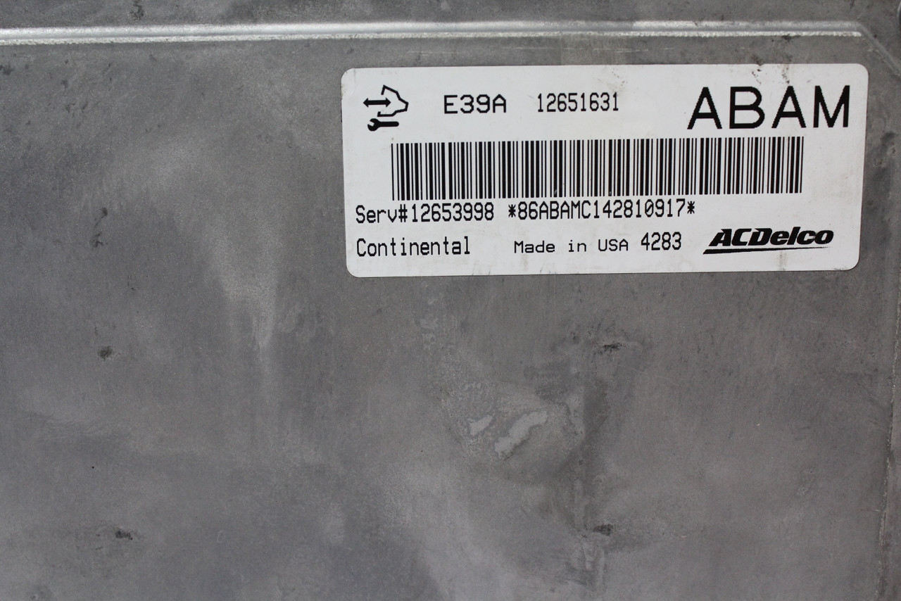 13-16 Chevrolet Traverse 12653998 Computer Brain Engine Control ECU ECM Module