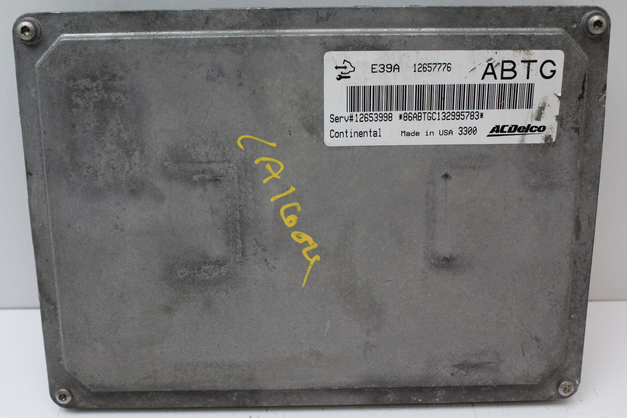 13-16 Buick Enclave 12653998 Computer Brain Engine Control ECU ECM EBX Module