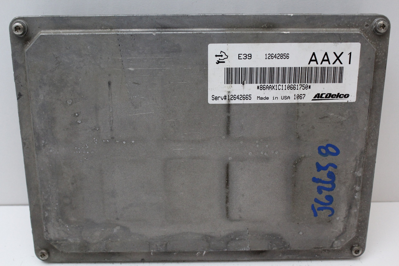 10 11 Cadillac SRX 12642665 Computer Brain Engine Control ECU ECM EBX Module