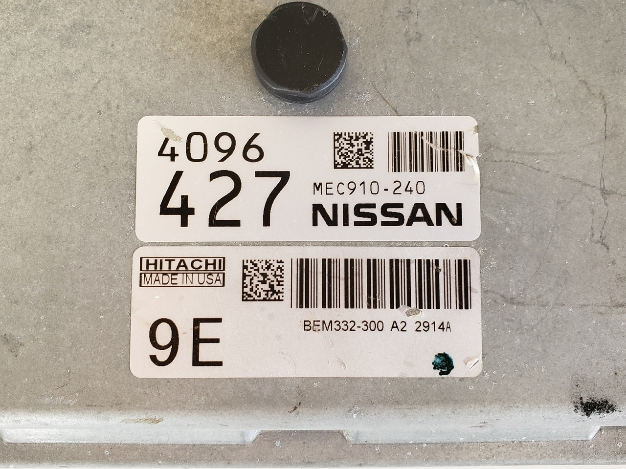 2013 Nissan Versa MEC910-240 Computer Brain Engine Control ECU ECM EBX Module