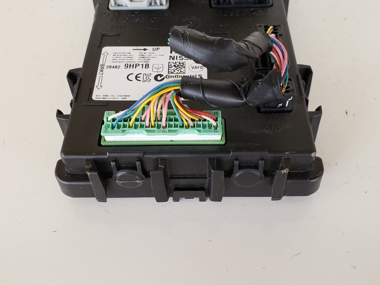 2015 Nissan Altima 284B2 9HP1B BCM BCU Body Control Unit Module