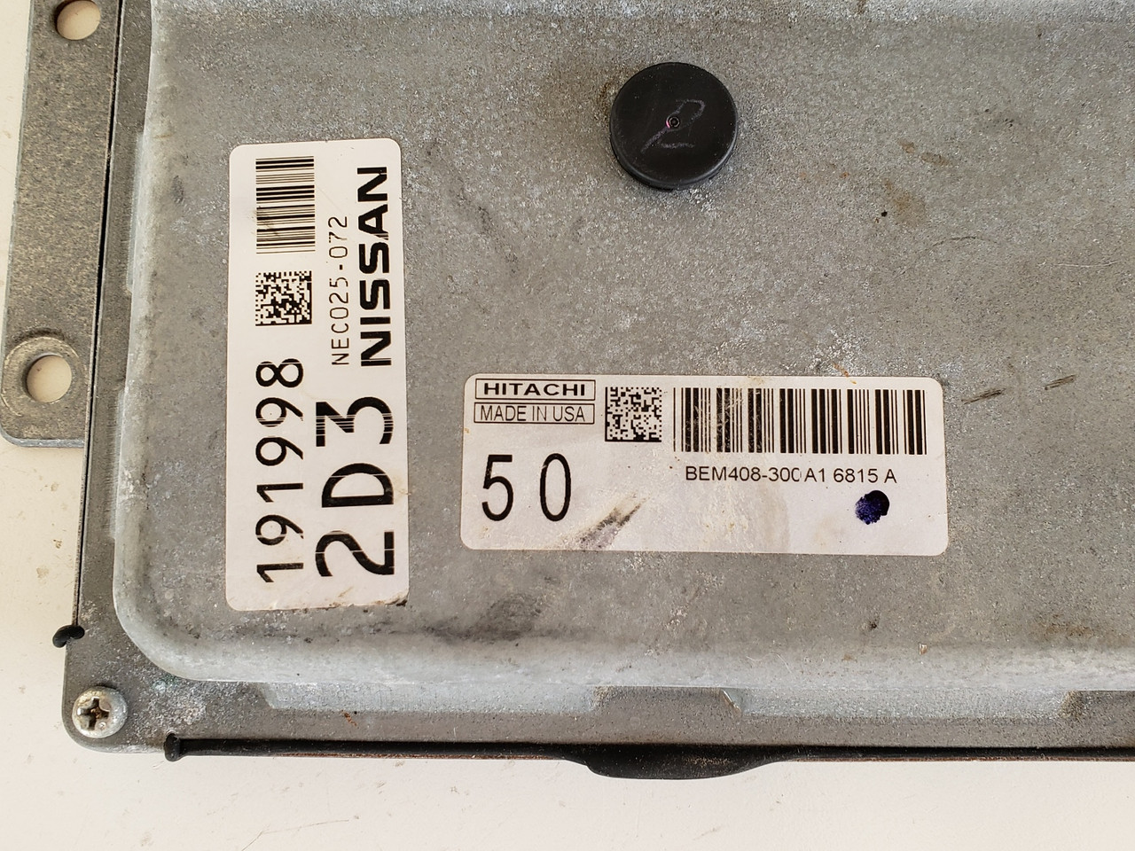 2016-2017 Altima NEC025-072 Computer Brain Engine Control ECU ECM EBX Module