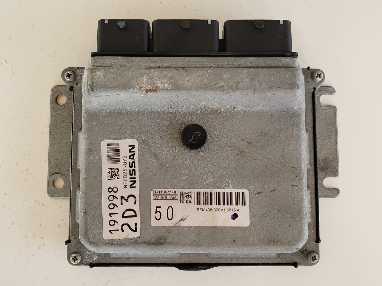 2016-2017 Altima NEC025-072 Computer Brain Engine Control ECU ECM EBX Module