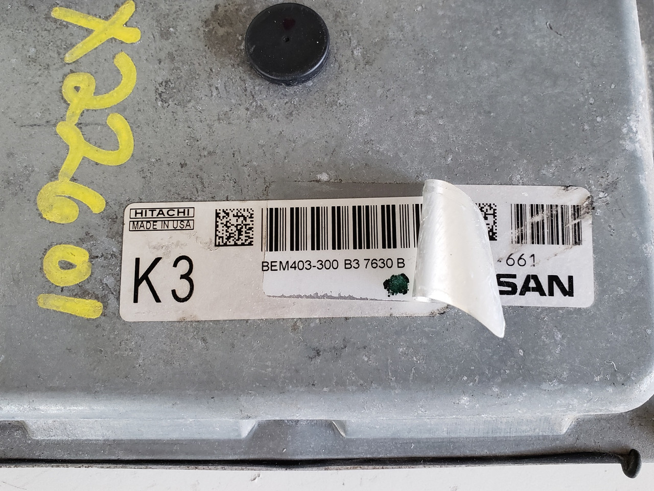 2014-2017 Rogue NEC022-661 Computer Brain Engine Control ECU ECM EBX Module