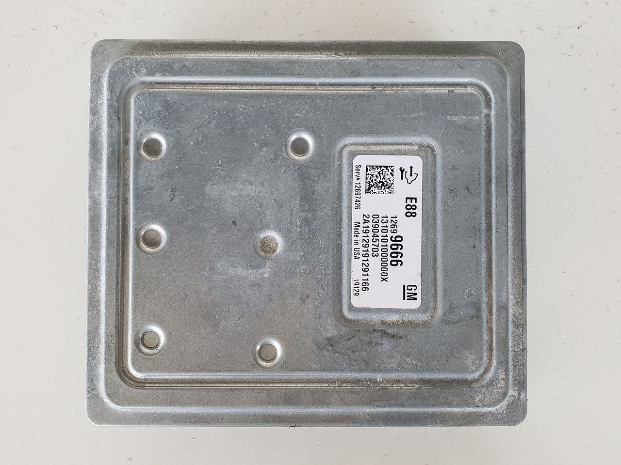 2018-2019 Chevy Malibu 12697426 Computer Brain Engine Control ECU ECM EBX Module