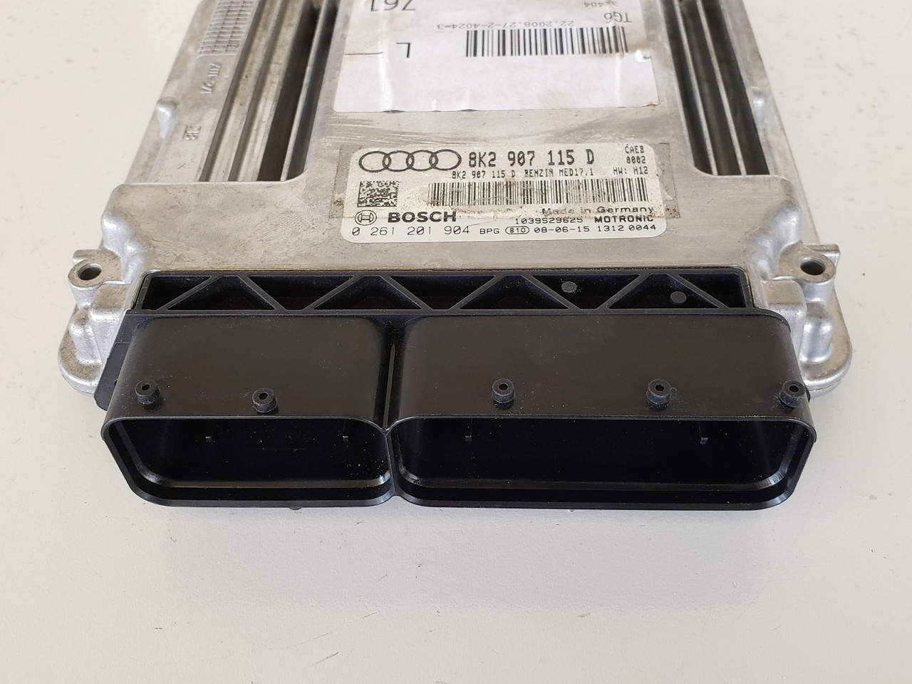 2009 Audi A4 8K2 907 115D Computer Brain Engine Control ECU ECM EBX Module