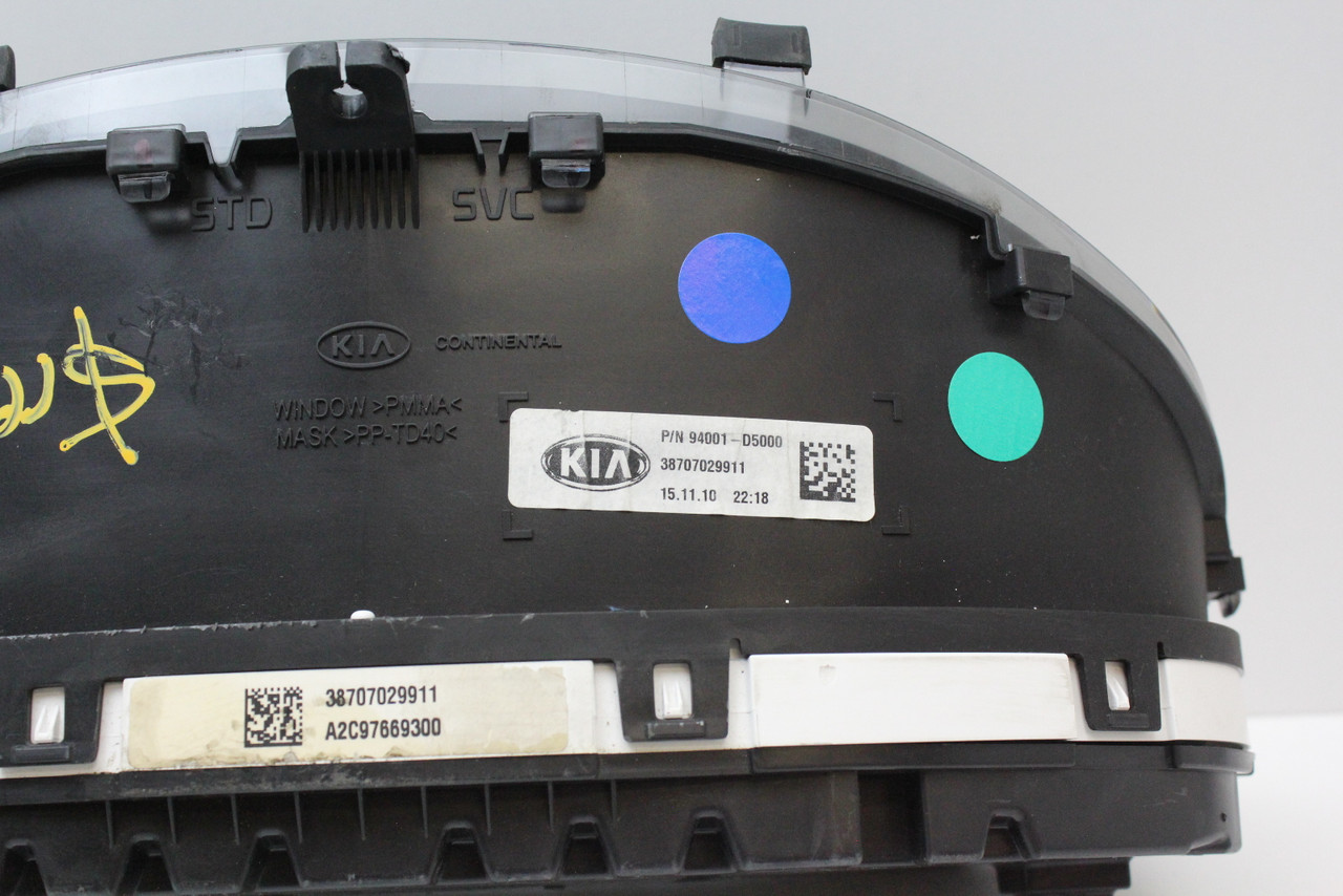 16-18 Kia Optima 94001-D500 Speedometer Head Instrument Cluster Gauges 91K