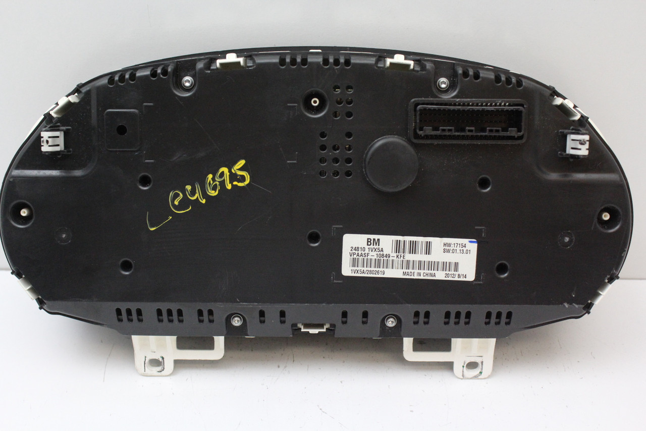 12-15 Nissan Rogue 24810 1VX5A Speedometer Head Instrument Cluster Gauges 121K