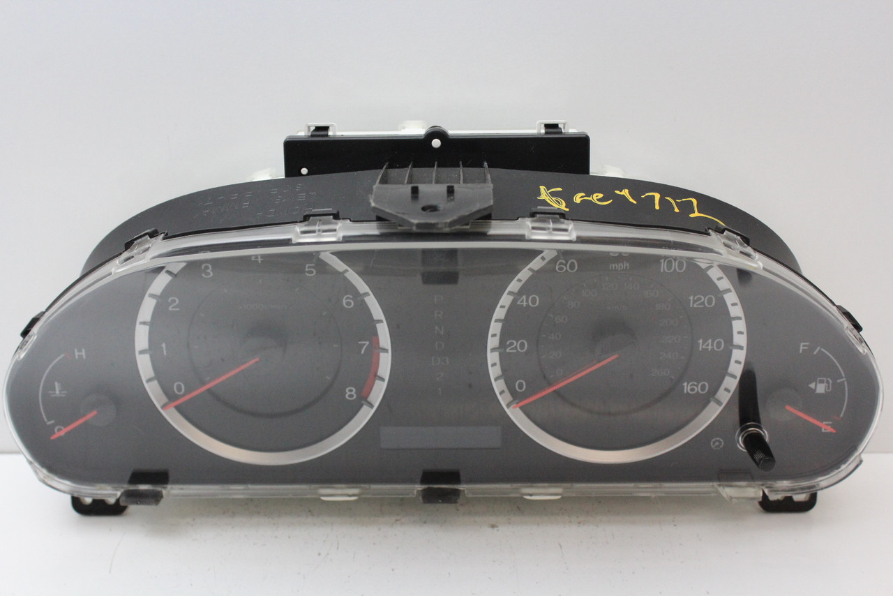 08-12 Honda Accord 78100-TA6-A03 Speedometer Head Instrument Cluster Gauges 164K