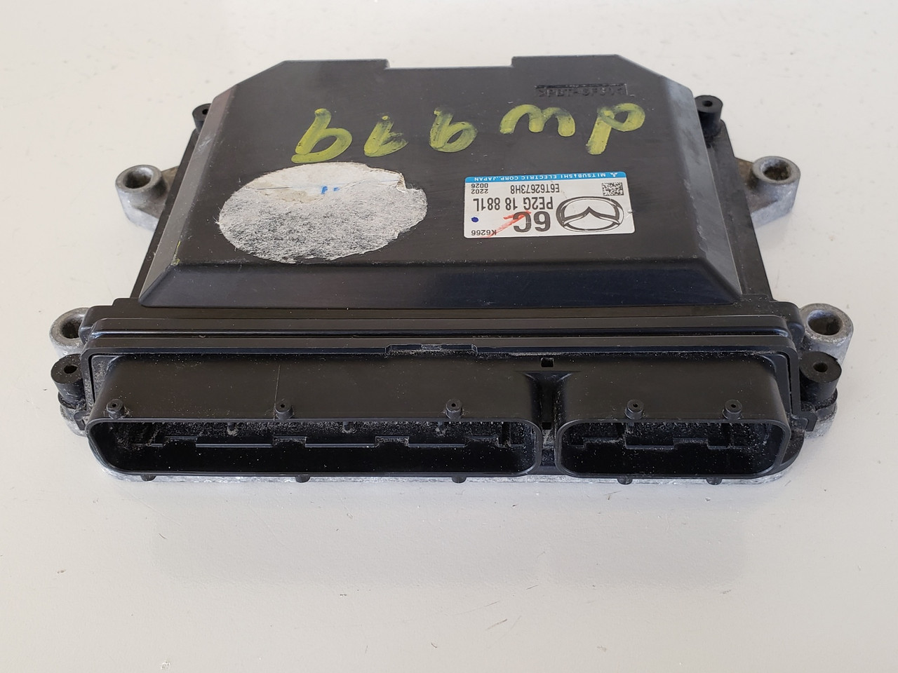 2012-2013 Mazda 3 PE2G 18 881L Computer Brain Engine Control ECU ECM EBX Module