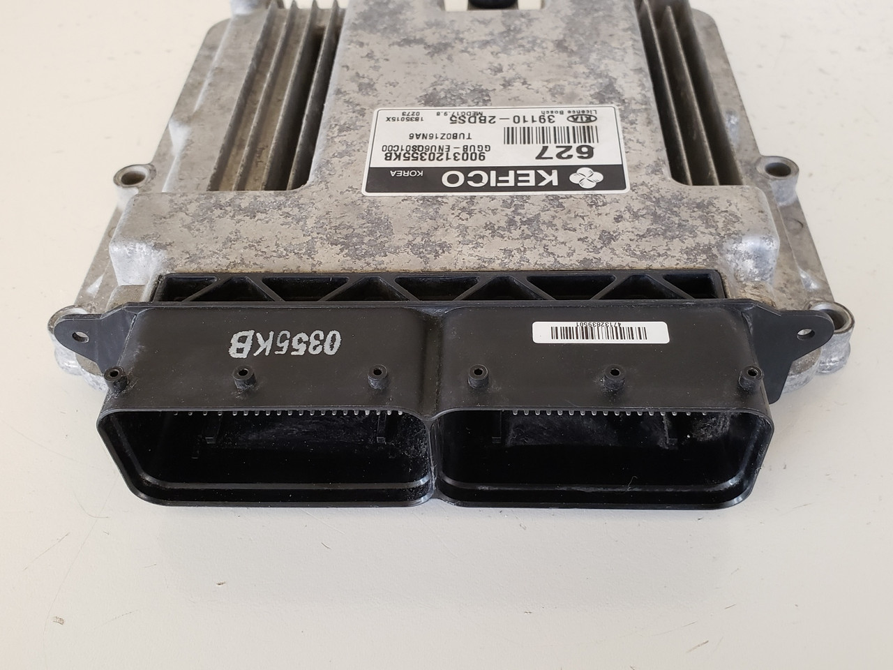 2012-2013 Kia Rio 39110-2BDS5 Computer Brain Engine Control ECU ECM EBX Module