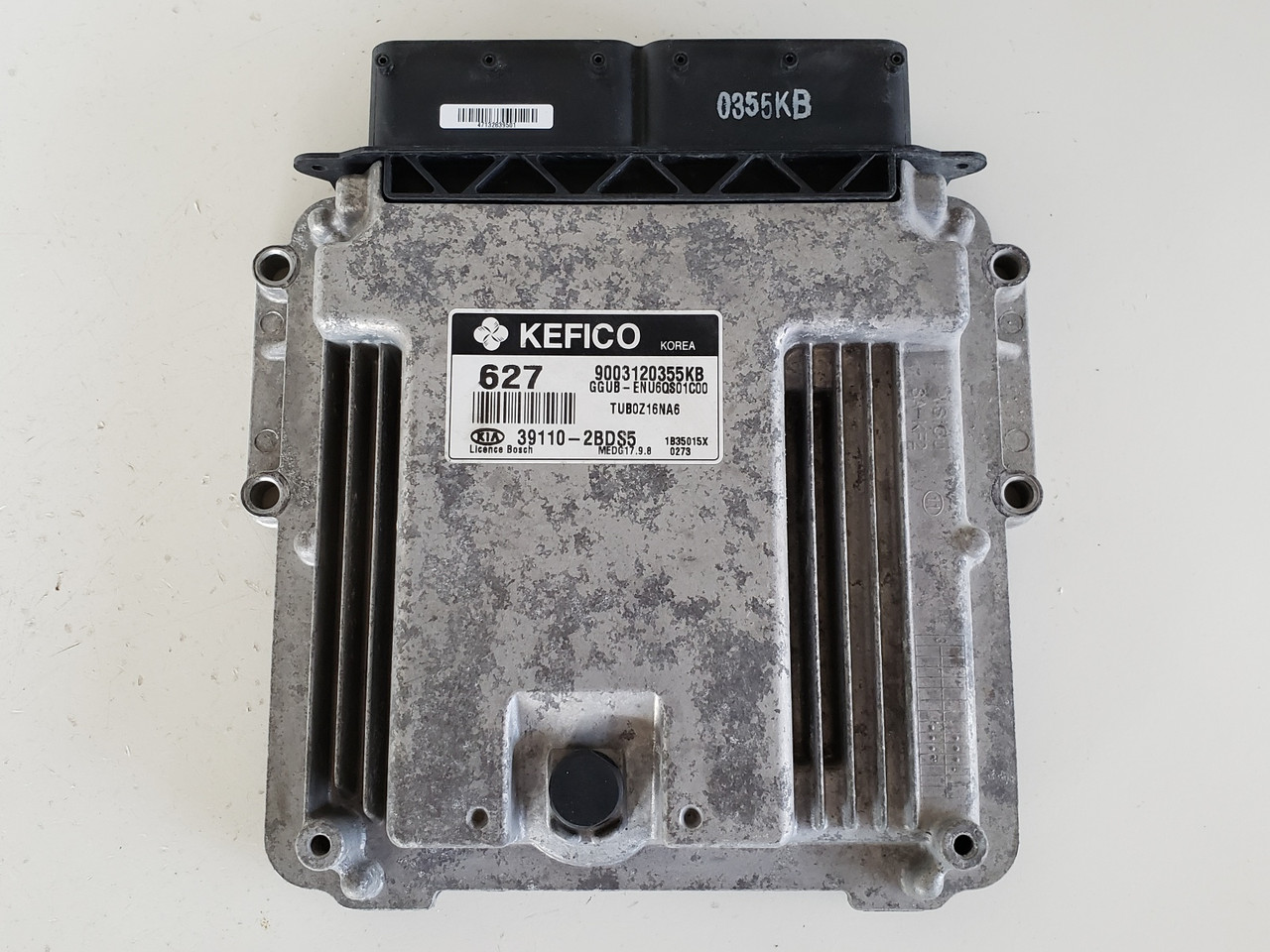 2012-2013 Kia Rio 39110-2BDS5 Computer Brain Engine Control ECU ECM EBX Module