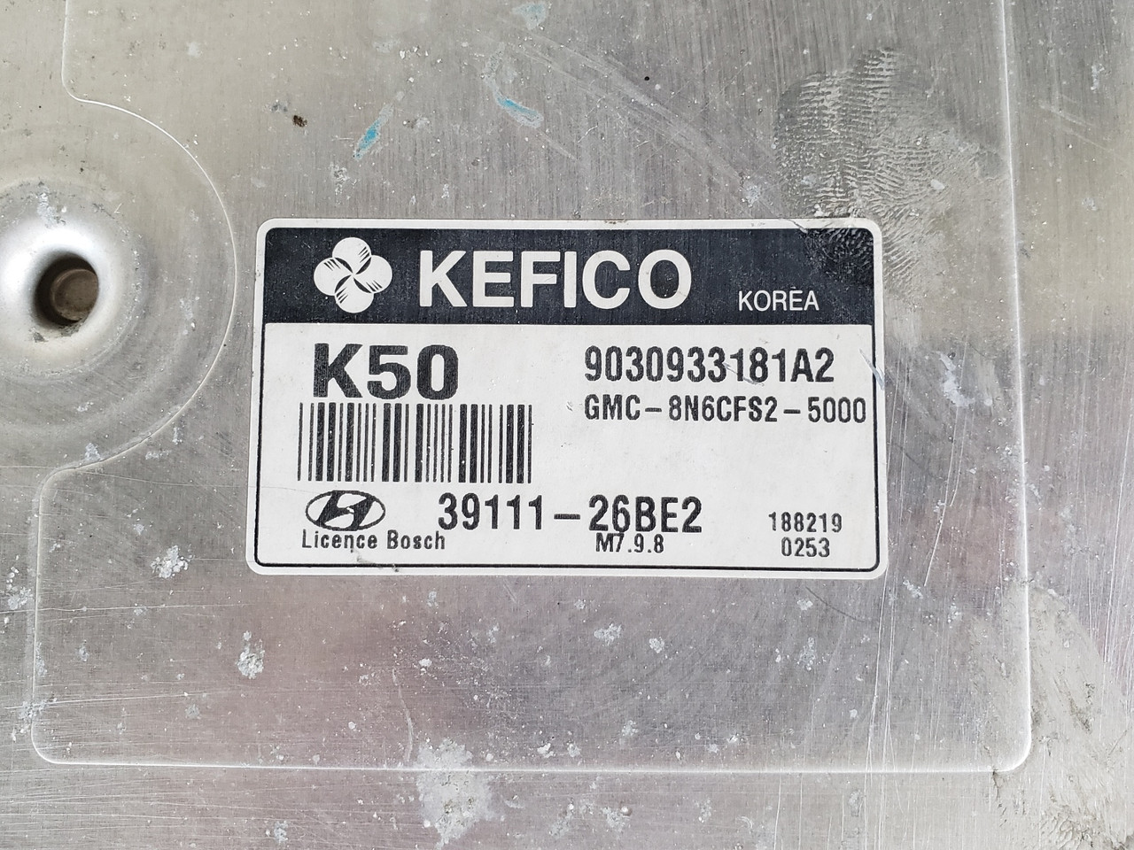 Minoページ Engine Control Unit 39127-2B690 for Hyundai Grand Avega