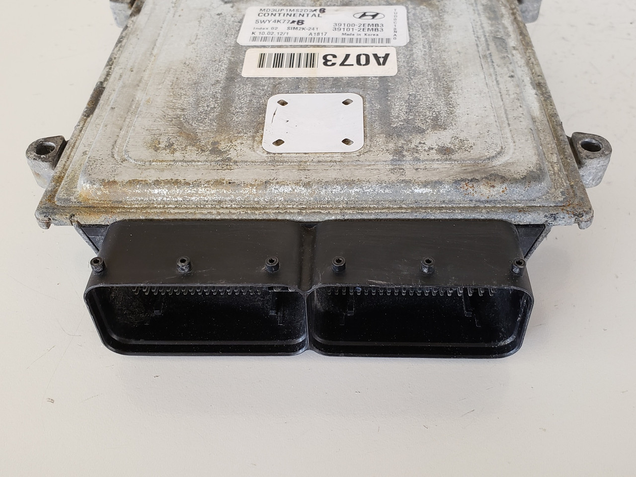 2011-2013 Elantra 39101-2EMB3 Computer Brain Engine Control ECU ECM EBX Module