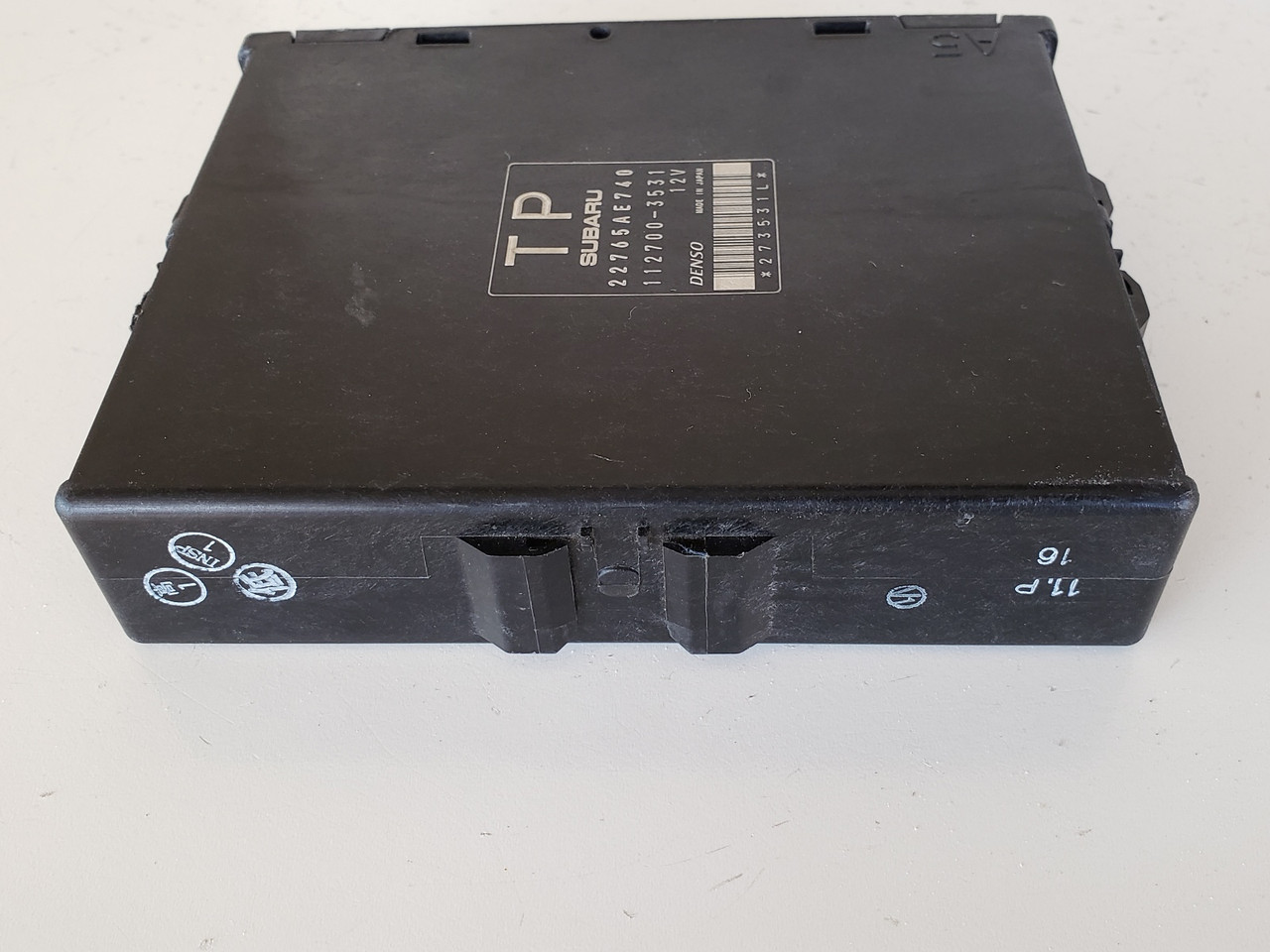 2013 Subaru Impreza 22765AE740 Computer Brain Engine Control ECU ECM EBX Module