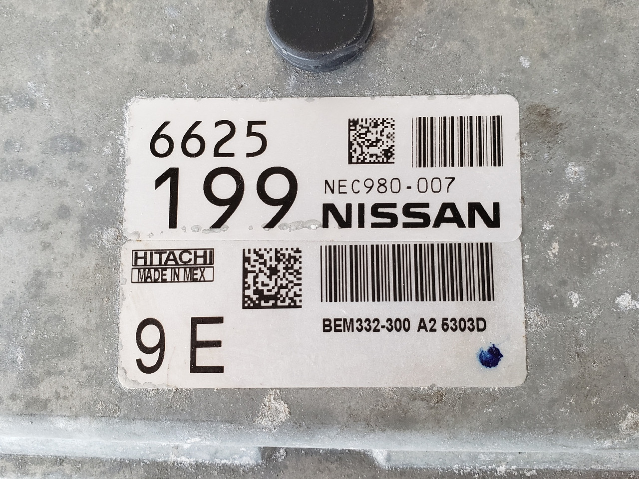 2014-2018 Versa NEC980-007 Computer Brain Engine Control ECU ECM EBX Module