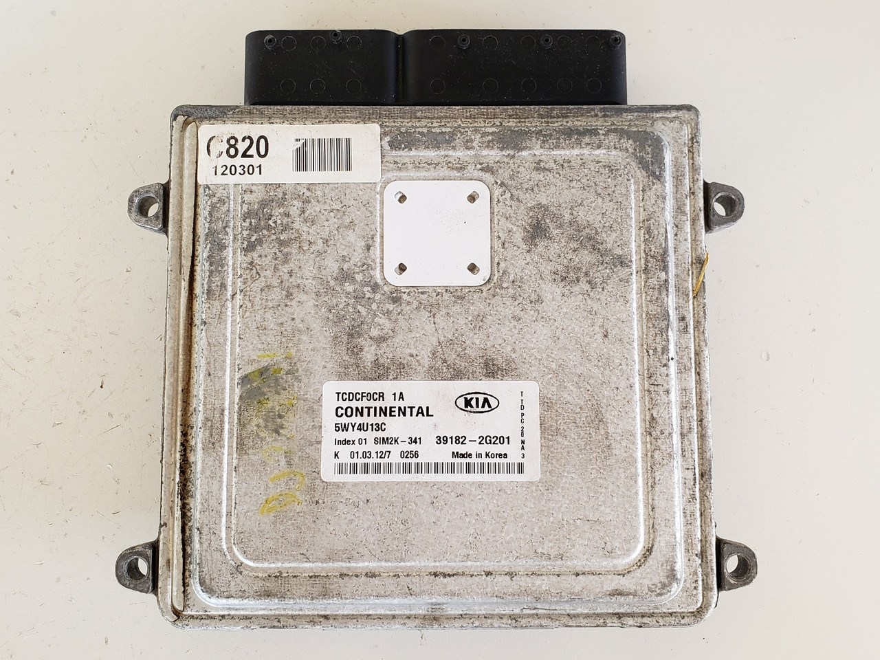 2011-2013 Kia Forte 39182-2G201 Computer Brain Engine Control ECU ECM EBX Module