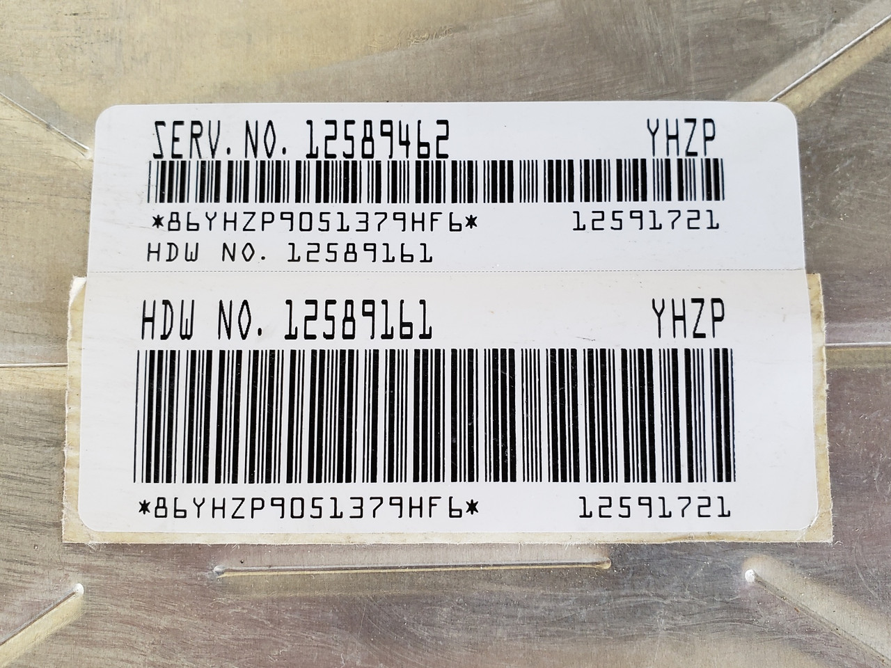 06-07 Express Van 2500 12589462 Computer Brain Engine Control ECU ECM EBX Module