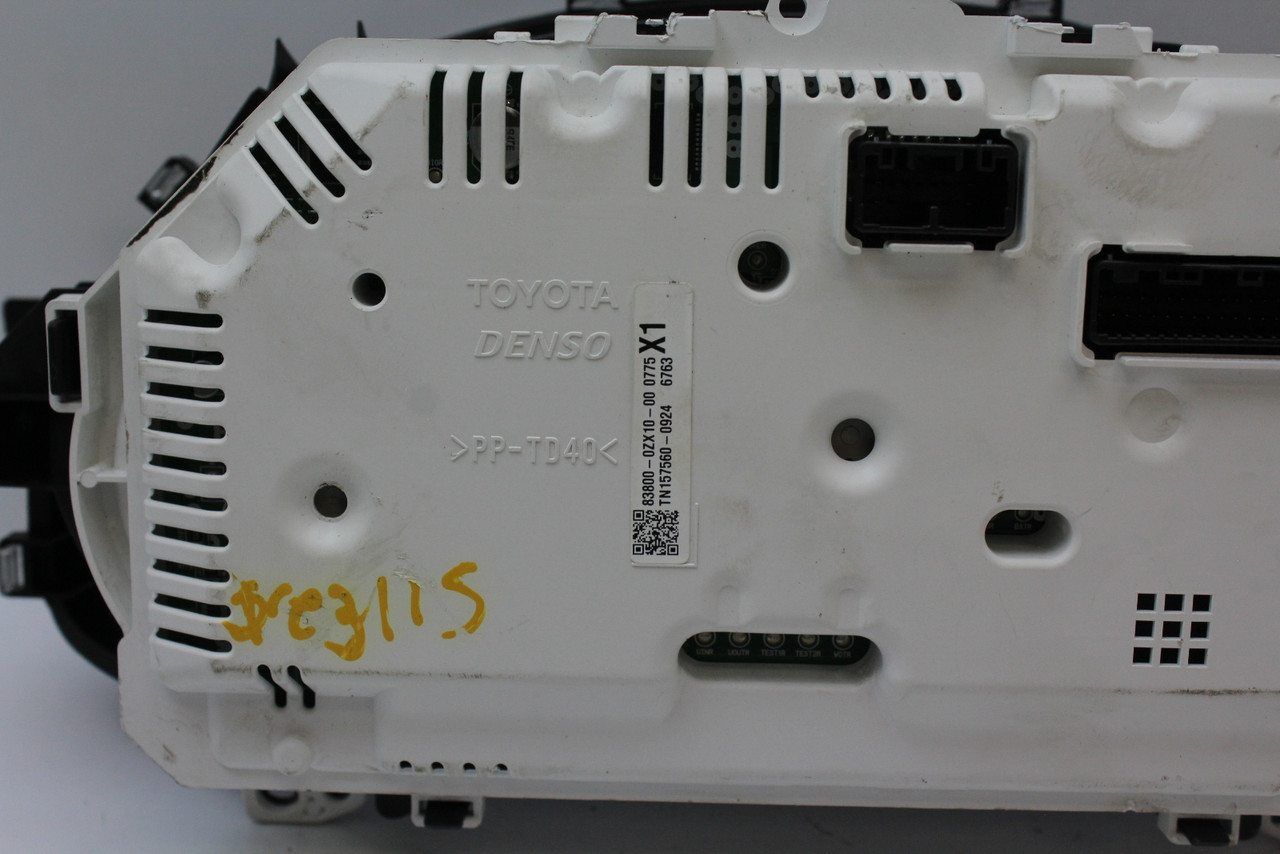 14-16 Toyota Corolla 83800-0ZX10 Speedometer Head Instrument Cluster Gauges 49K