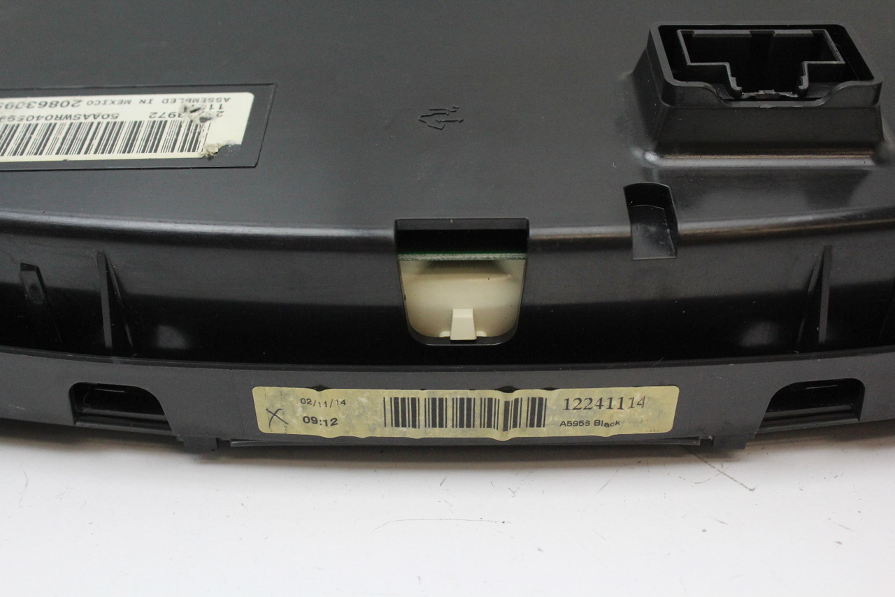 12-16 Chevrolet Impala 20863095 Speedometer Head Instrument Cluster Gauges 85K