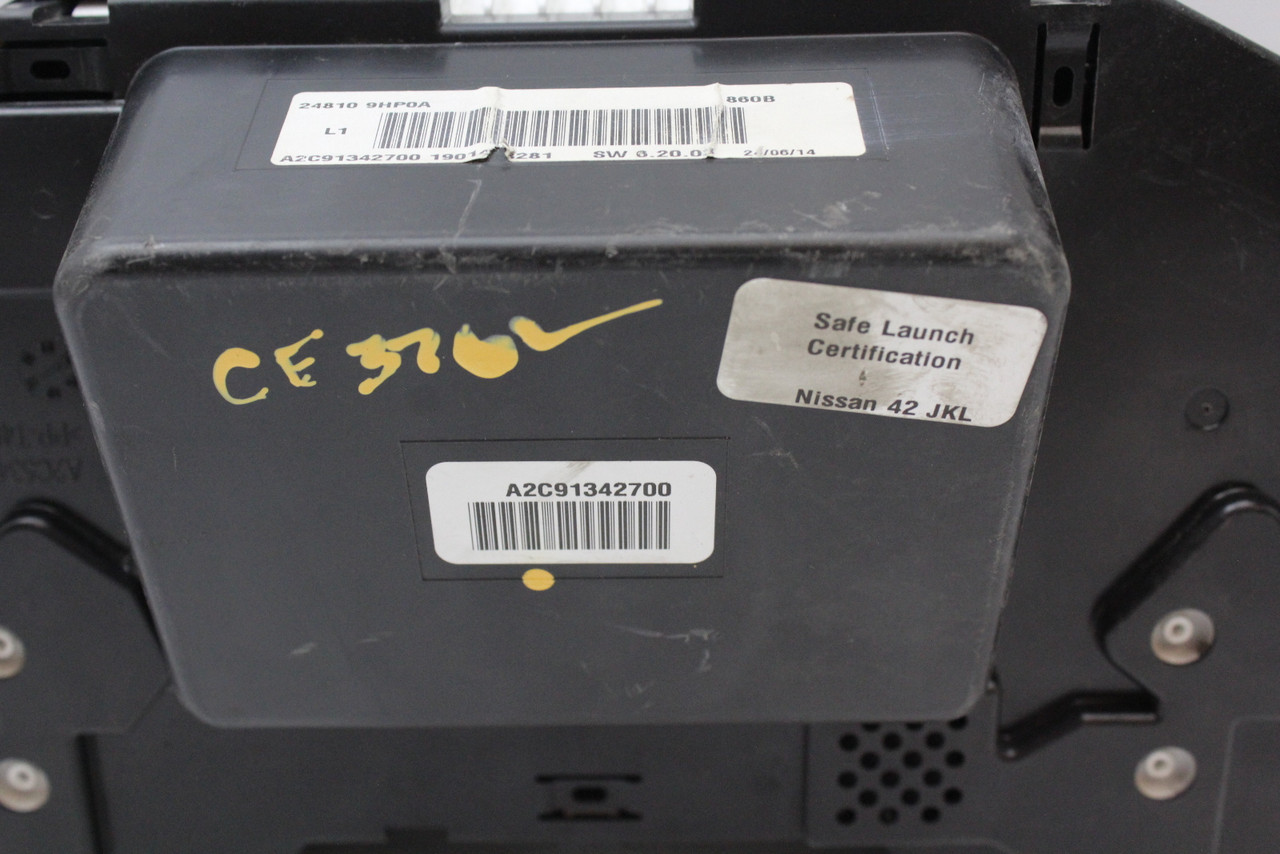 15 2015 Nissan Altima 248109HP0A Speedometer Head Instrument Cluster Gauges 130K