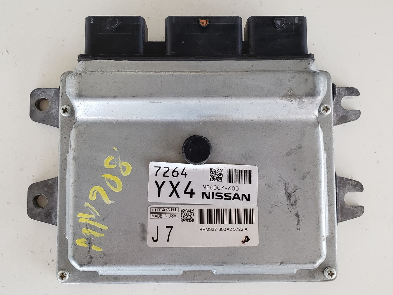 2015-2017 NV200 NEC007-600 Computer Brain Engine Control ECU ECM EBX Module