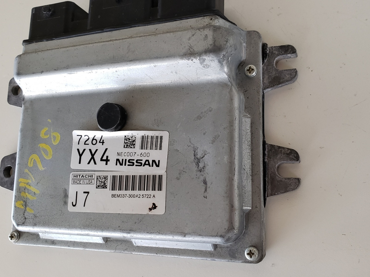 2015-2017 NV200 NEC007-600 Computer Brain Engine Control ECU ECM EBX Module