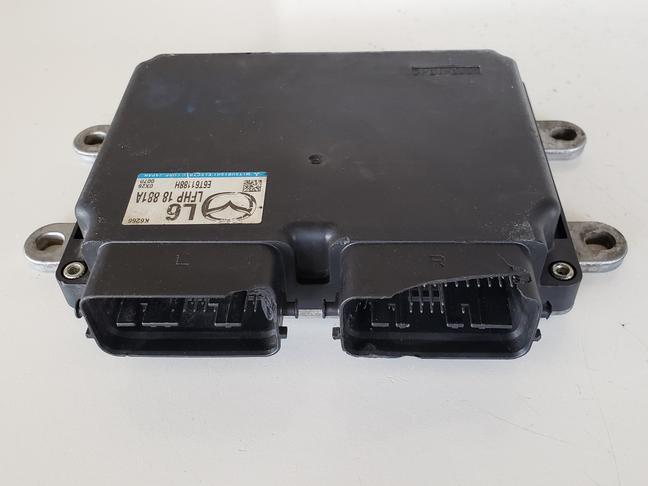 2011 Mazda 3 LFHP 18 881A Computer Brain Engine Control ECU ECM EBX Module