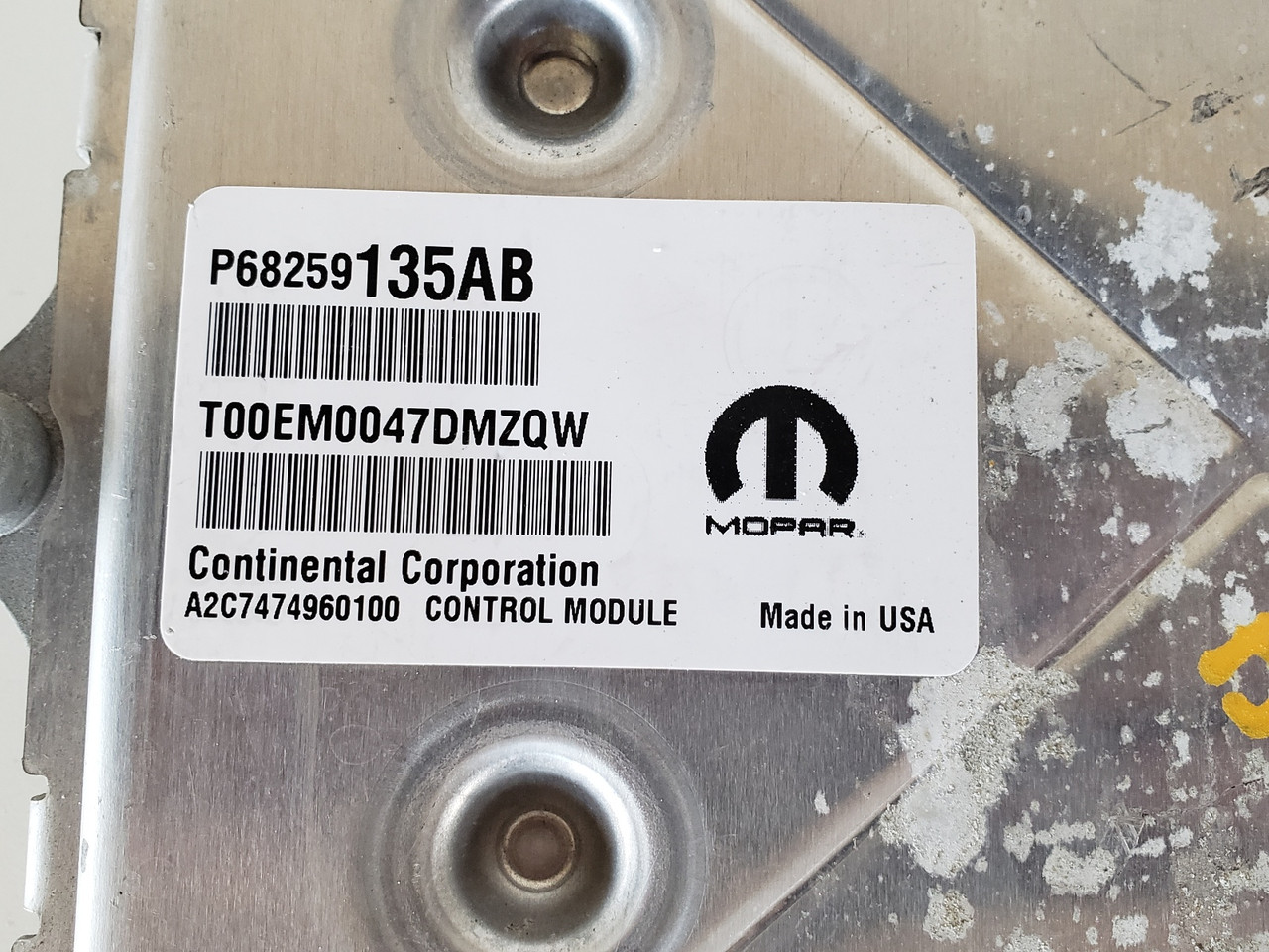 2016-2019 Journey P68328245AB Computer Brain Engine Control ECU ECM EBX Module