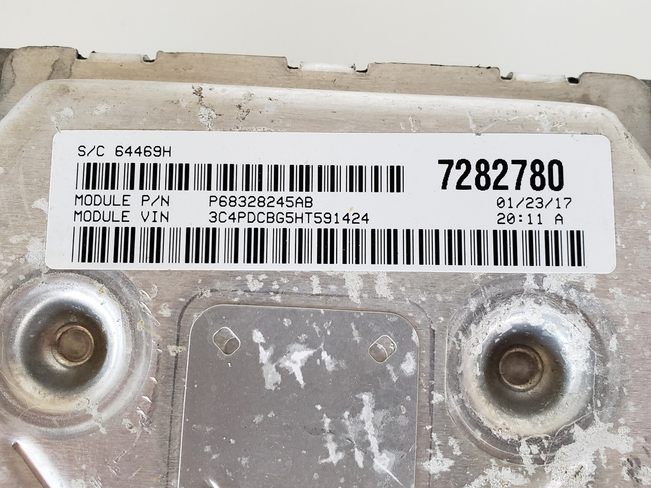 2016-2019 Journey P68328245AB Computer Brain Engine Control ECU ECM EBX Module