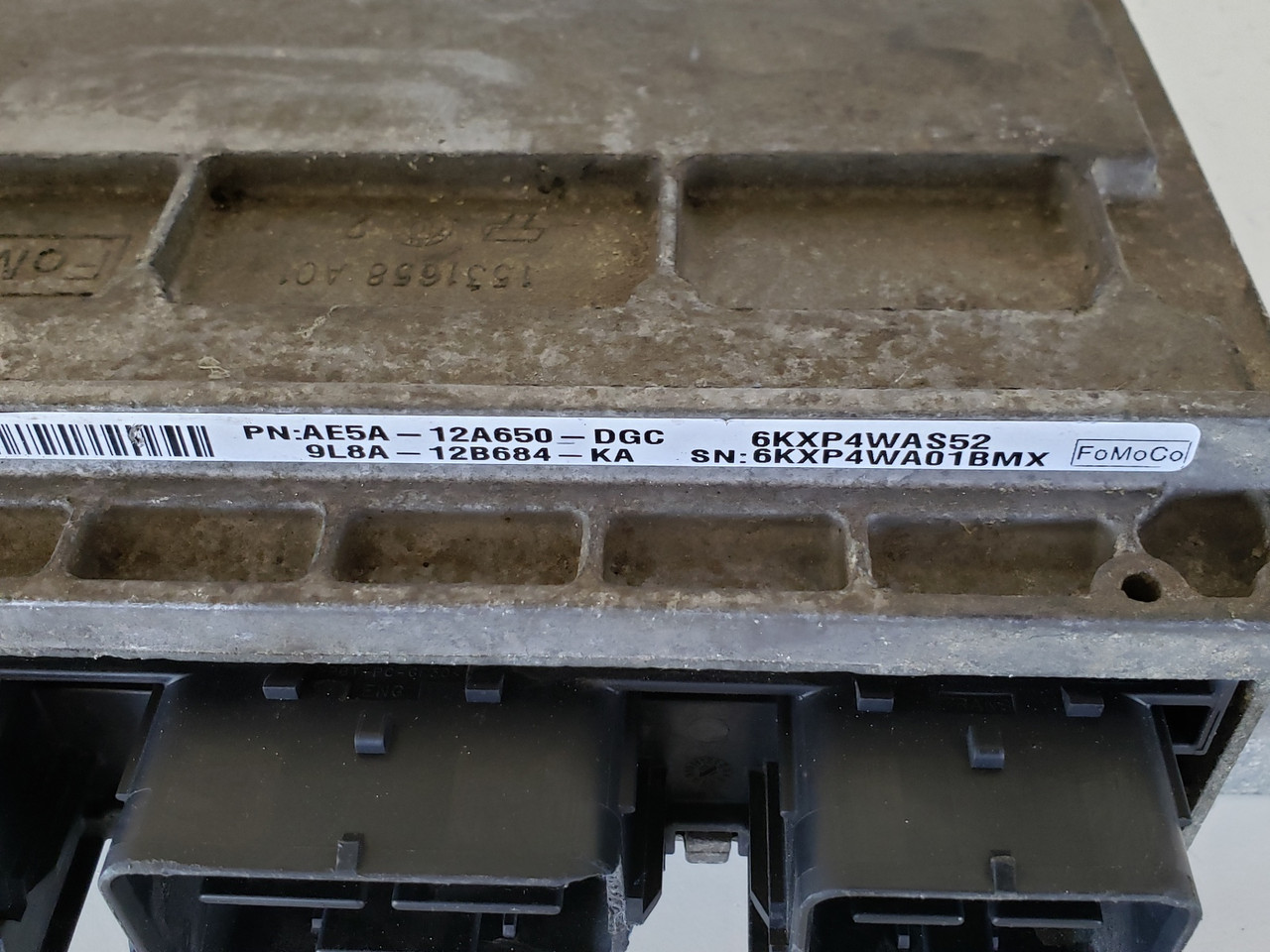 2011 Fusion AE5A-12A650-DGC Computer Brain Engine Control ECU ECM EBX Module
