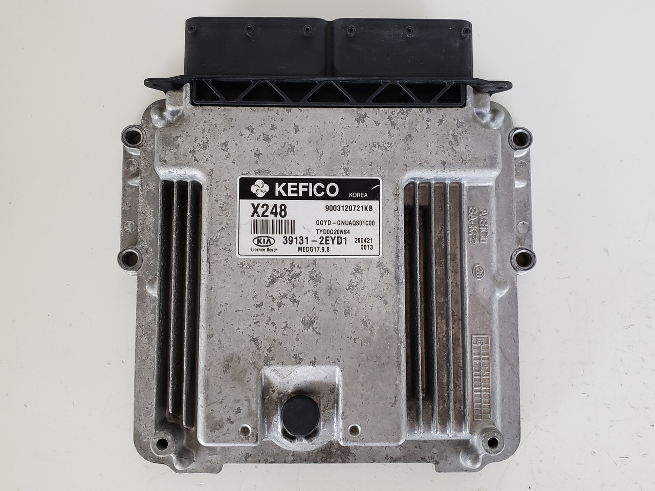2016 Kia Forte 39131-2EYD1 Computer Brain Engine Control ECU ECM EBX Module