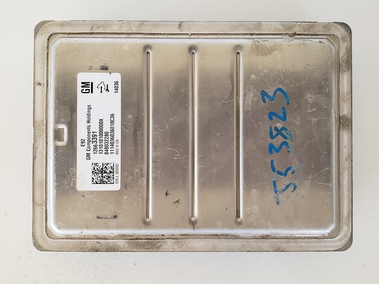 2014-2016 Cadillac ATS 12656993 Computer Brain Engine Control ECU ECM EBX Module