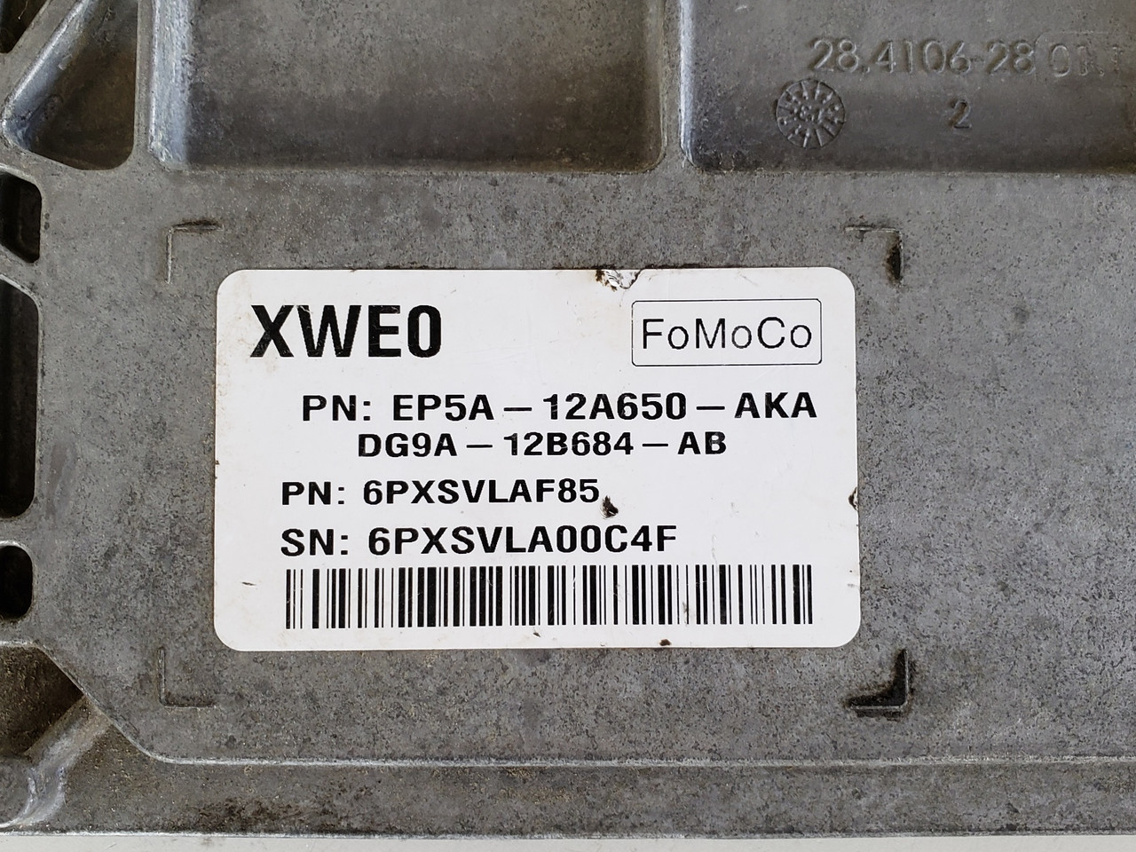14 Lincoln MKZ EP5A-12A650-AKA Computer Brain Engine Control ECU ECM EBX Module