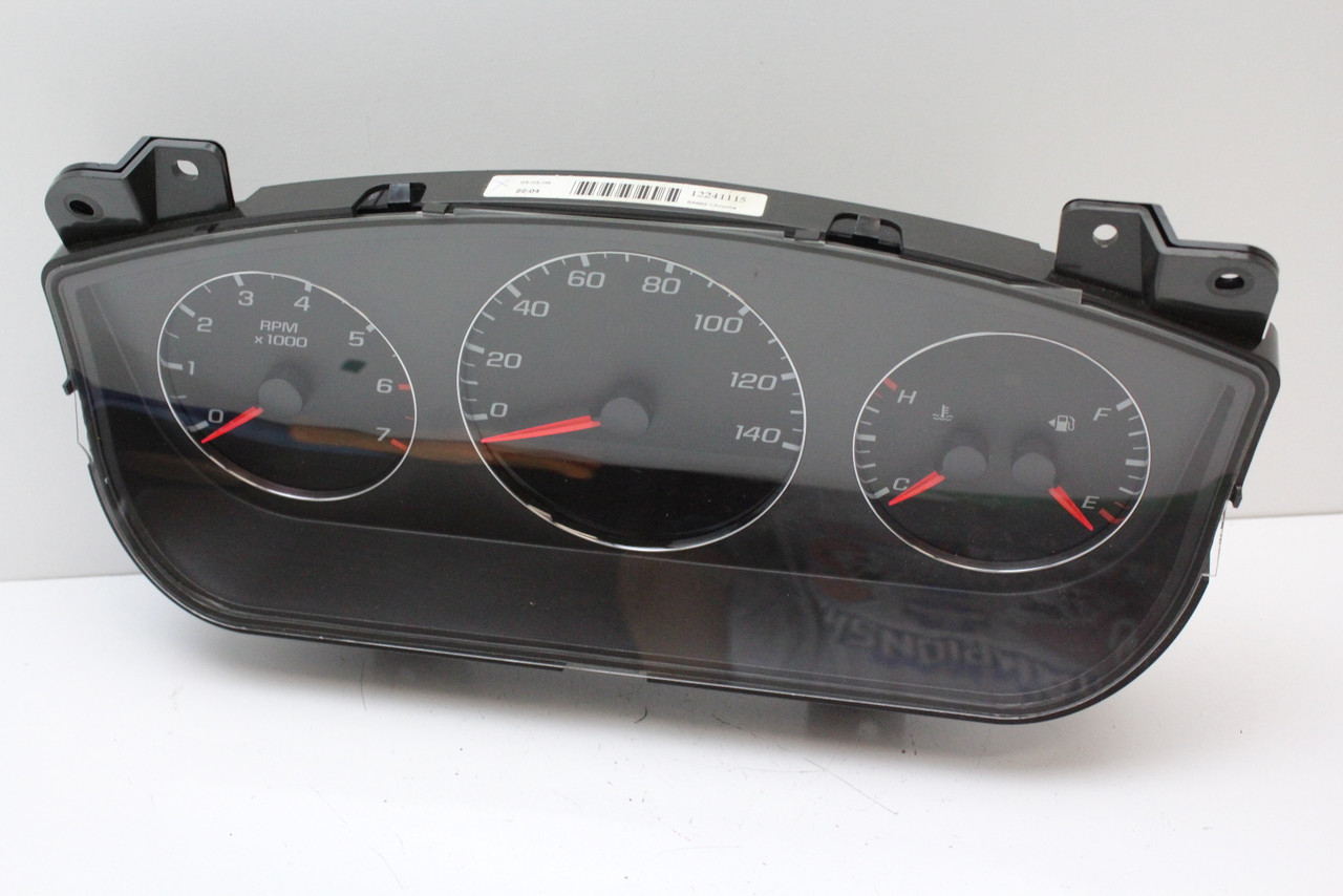 09 10 11 Impala 25936722 Speedometer Head Instrument Cluster Gauges 71K